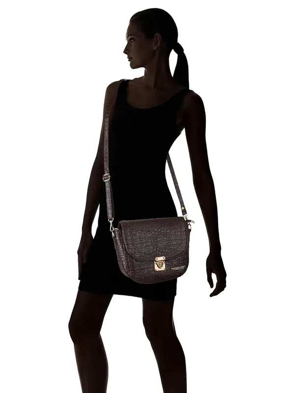 Brown_Premium_Quality_Croco_Sling_Bag_For_Women