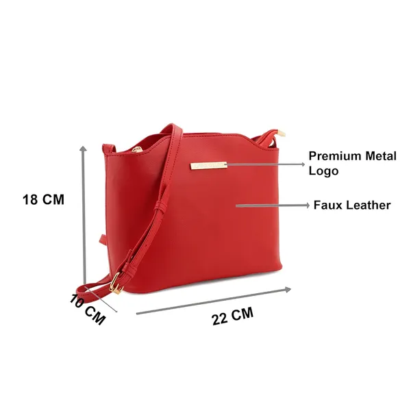Red_Premium_Quality_Sling_Bag_For_Women