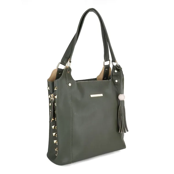 Green_Premium_Quality_Handbag_And_Sling_Bag_Combo_(Set_Of_2)_For_Women