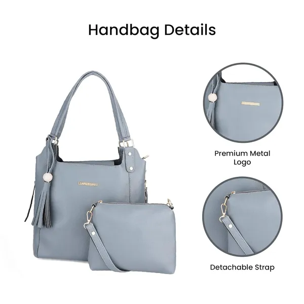 Grey_Premium_Quality_Handbag_And_Sling_Bag_Combo_(Set_Of_2)_For_Women