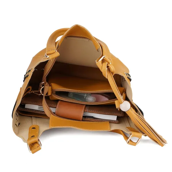 Mustard_Premium_Quality_Handbag_And_Sling_Bag_Combo_(Set_Of_2)_For_Women