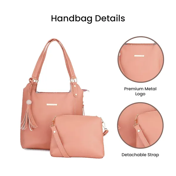 Pink_Premium_Quality_Handbag_And_Sling_Bag_Combo_(Set_Of_2)_For_Women