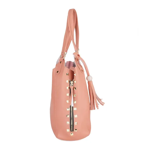 Pink_Premium_Quality_Handbag_And_Sling_Bag_Combo_(Set_Of_2)_For_Women