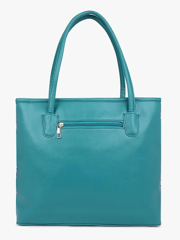 Turquoise_Premium_Quality_Tote_Bag_For_Women