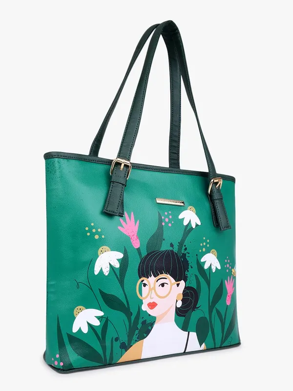 Green_Premium_Quality_Tote_Bag_For_Women