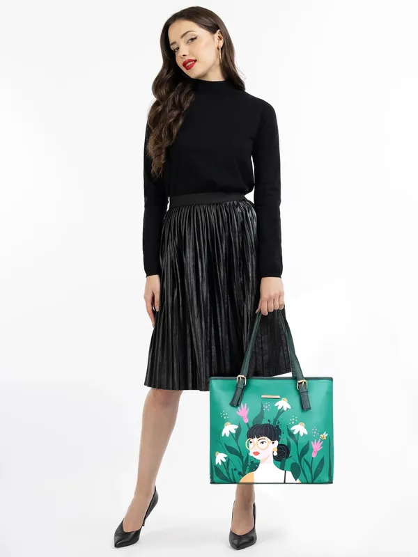 Green_Premium_Quality_Tote_Bag_For_Women