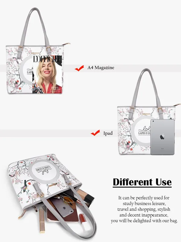 Grey_Premium_Quality_Tote_Bag_For_Women