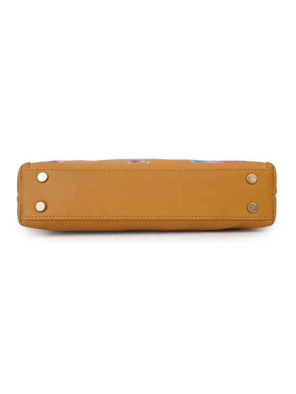 Mustard_Premium_Quality_Faux_Leather_Crossbody_Sling_Bag_For_Women