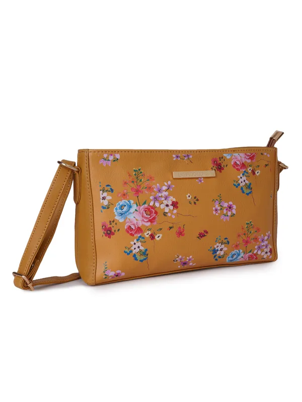 Mustard_Premium_Quality_Faux_Leather_Crossbody_Sling_Bag_For_Women