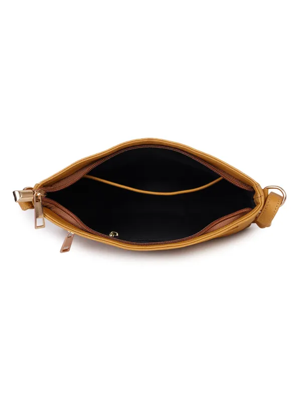Mustard_Premium_Quality_Faux_Leather_Crossbody_Sling_Bag_For_Women