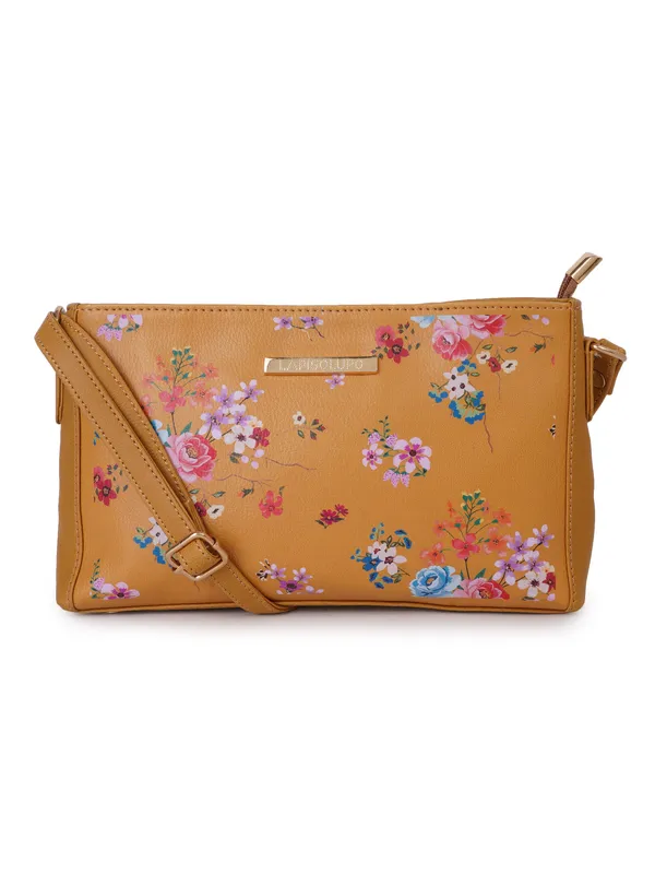 Mustard_Premium_Quality_Faux_Leather_Crossbody_Sling_Bag_For_Women