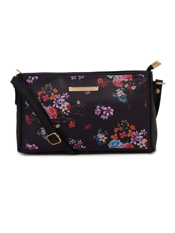 Black_Premium_Quality_Faux_Leather_Crossbody_Sling_Bag_For_Women