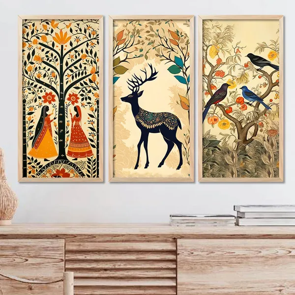 https://cdn-image.blitzshopdeck.in/ShopdeckCatalogue/tr:f-webp,w-600,fo-auto/6655aea102d8dc3ec1409c18/media/Premium_Digital_Madhubani_Art_Paintings_with_Frame_for_Home_Decor___Painting_for_Living_Room_Bedroom_Office_Decor_hotel_decor___Painting_for_Wall_Decoration___Pack_of_3__10X19_INCH__O7OQBJLRSS_2024-06-28_1.jpg__Acme Creations