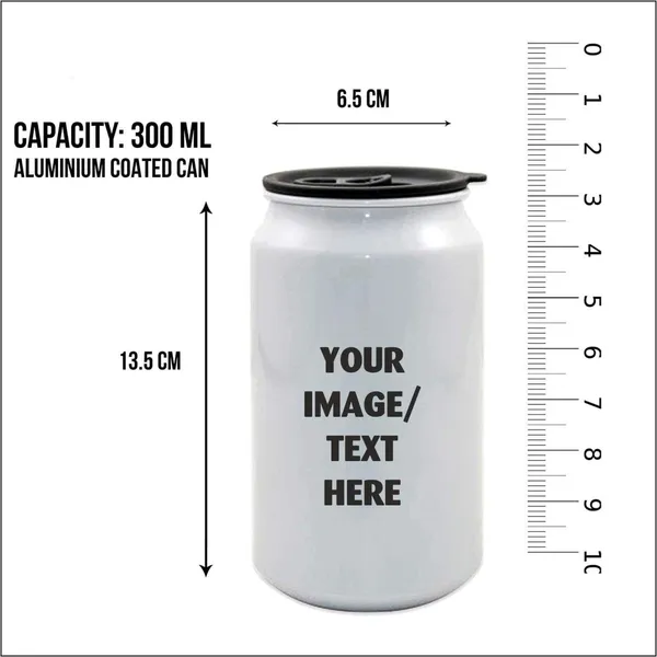 White_Tin_Can-Shaped_Personalized/_Customized_Water_Bottle