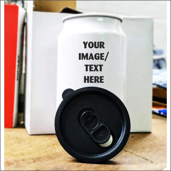 White_Tin_Can-Shaped_Personalized/_Customized_Water_Bottle