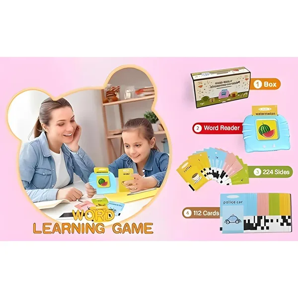 Multicolor_Plastic_Flash_Cards_For_Language_Skills,_Cognitive_Skills