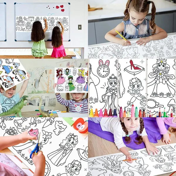Multicolor_Reusable_Paper_Suprise_Art_Roll_For_Kids