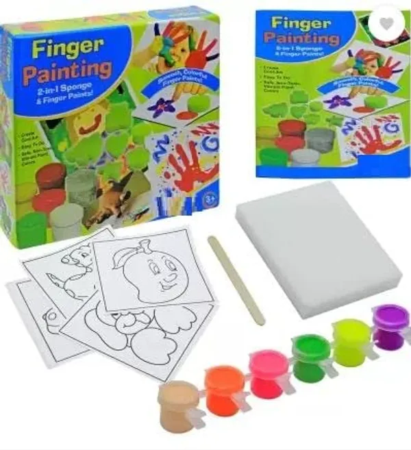 Multicolor_Plastic,_Matte_Finger_Painting_For_Creative_Thinking_Kids