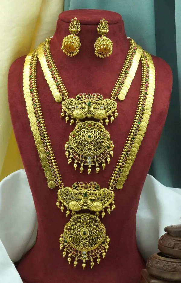 Multicolor_Alloy_Premium_Earring_&_Necklace_Combo_Set_|_South_Indian_Jewellery