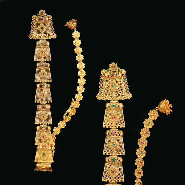 Gold_Alloy_Premium_Earring_&_Necklace_Set_|_South_Indian_Jewellery