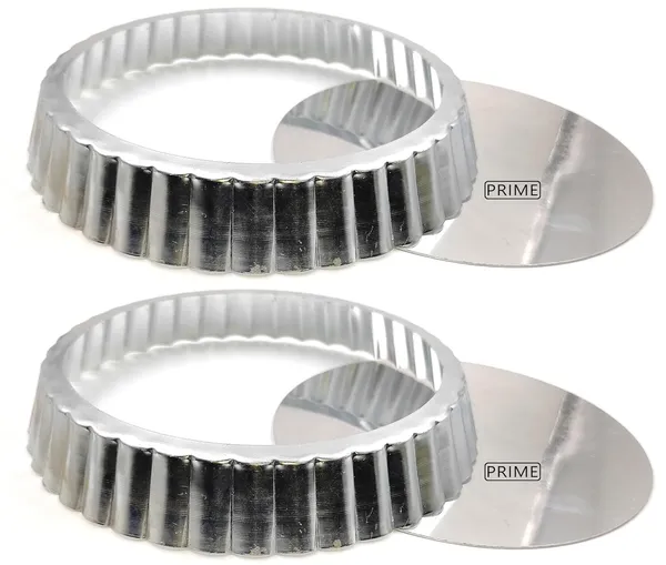 Set_of_2_Piece___Aluminium_Round_Pie_Baking_Dish/Quiche_Pans_With_Loose/Removable_Bottom-__(10_Inch)