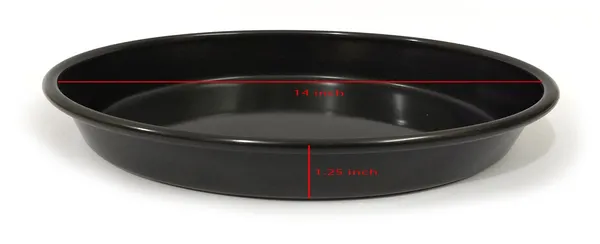Hard_Anodized_Black_Non_Stick_Round_Pizza_Pan_Microwave_Oven_Baking_Dish_(11_Inch)