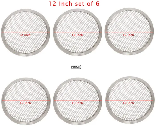 __12_Inch_Aluminum_Pizza_Screen_Mesh_For_Oven,_Baking_Tray,