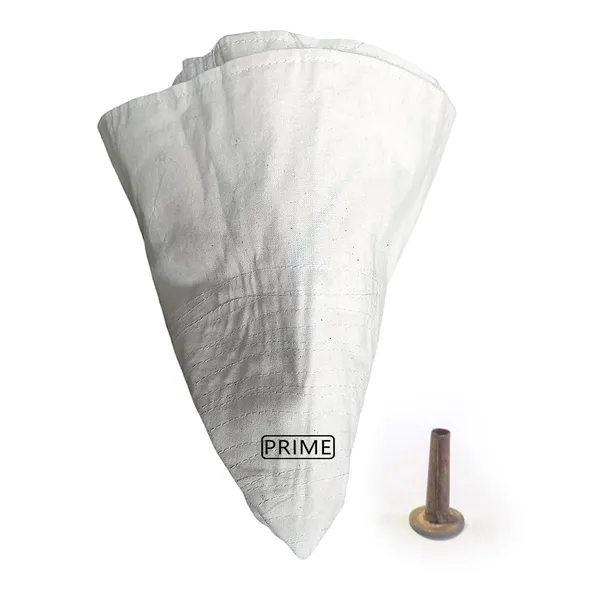 Jalebi_Making_Cloth/Rumaal_With_Hole_And_Nozzle_(20X20_Inch)