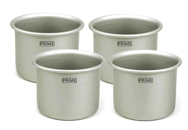Set_Of_4_Pieces___Aluminium_Round_Baking_Cake_Pan/Mould_For_Microwave_Oven_(Small_)_-_(3_Inch)