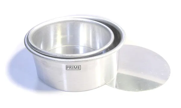Set_Of_Two_Pieces___Round_Removable_Bottom_Small_Cake_Mould_,_Loose_Base_Tin_For_Oven_(4,5_Inch)