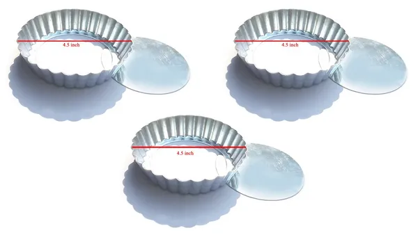 Set_Of_Three___Aluminum_Round_Pie_Baking_Dish_Pans_()_(Removable_Bottom,_4.5_Inch)