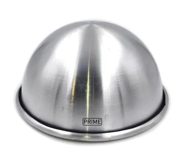 Set_Of_2_Pieces___Aluminium_Half_Round_Mould/Cake_Pan_-_3D_Mould_-__(6_Inches)