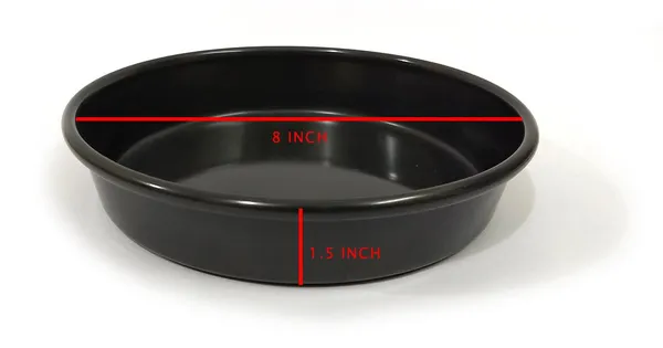 Hard_Anodized_Black_Non_Stick_Round_Pizza_Pan_Microwave_Oven_Baking_Dish_(8_Inch)