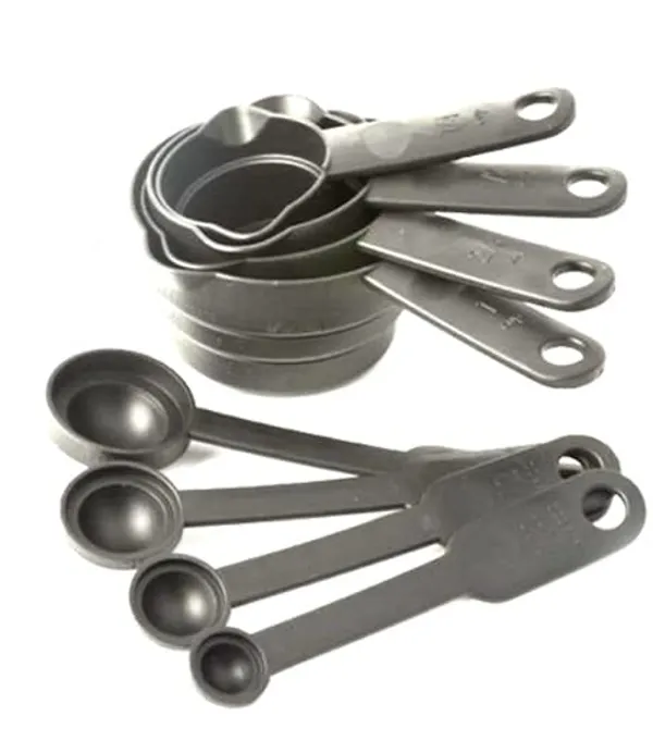 Set_of_8_Pcs___Kitchen_Bakeware_Tools_Set_Of_Measuring_Cups_Spoons__With_Silicone_Brush_And_Spatula,_6_Pcs_Silicone_Cupcake_Muffin_Molds_For_Microwave_Oven