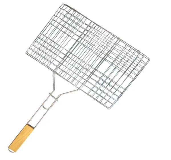 Steel_Portable_Barbecue_Grill_Net_Basket_Roast_Hand_Grilling_Tray_Chromium_Plated_with_Wooden_Handle_for_Fish,_Vegetables,_Steak,_Shrimp,_Chops