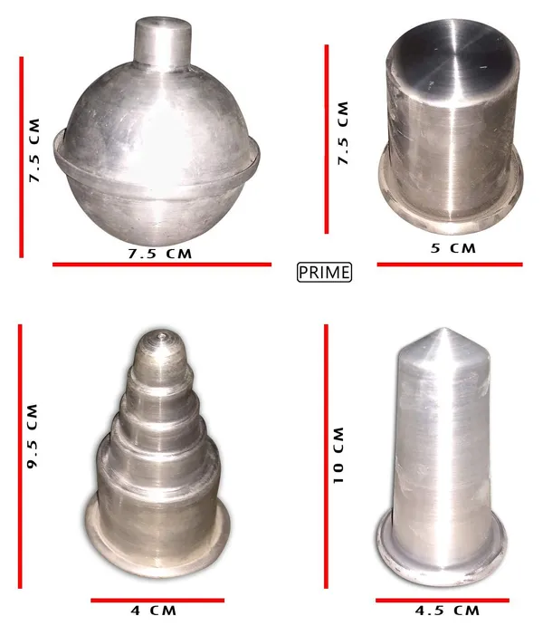 __Aluminium_Candle_Making_Moulds_4_Shapes-_Round,_Bullet,_Cake_And_Pillar.