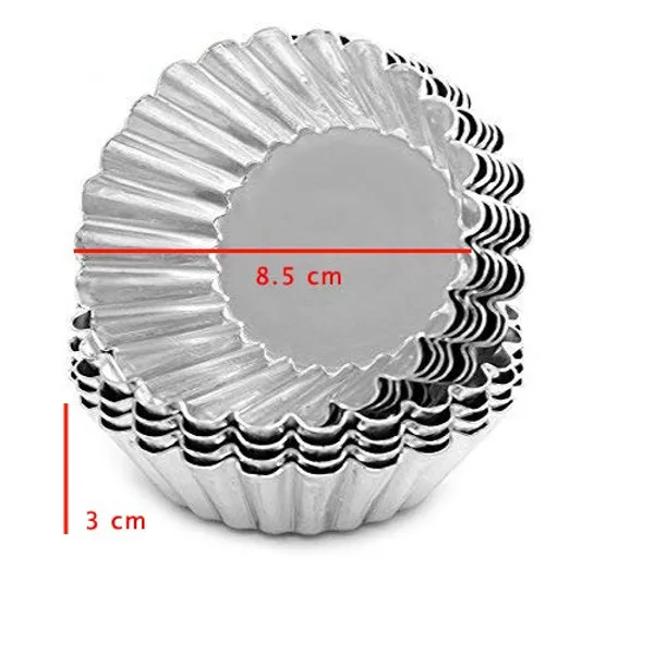Set_of_10pcs___Aluminum_Cup_Cake_Tart_Baking_Mold_For_Oven