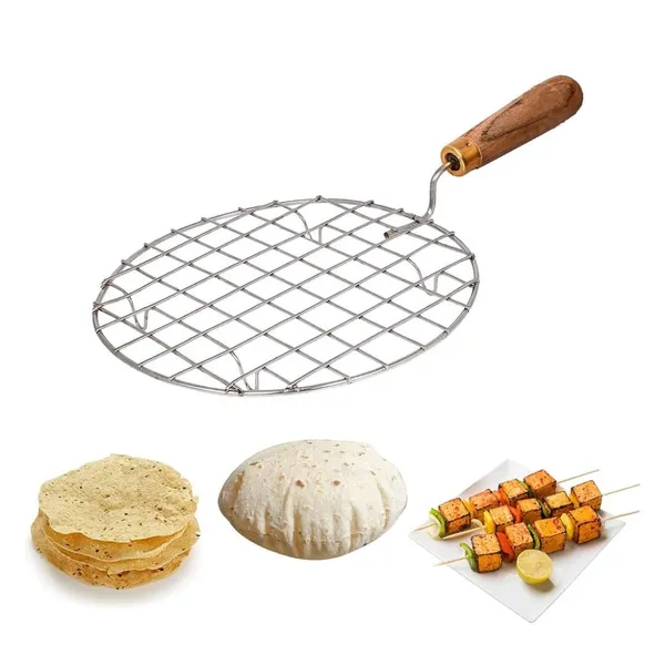 Wire_Wooden_Handle_hand_grill_Papad_Jali,_Paneer_Grill,_Roti_Maker,_Barbeque_Jali_Chapati_Toast_Grill_Roaster