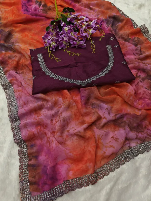 Multicolor_Designer_Print_And_C-Pallu_Zari_Work_Along_With_Hand_Stone_Work_Saree