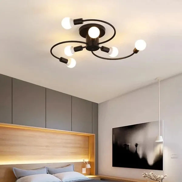 Avior_Black_Low_Height_Ceiling_Lamp,_Chandelier_For_Living_Room,_Restaurant_Lamps_And_Hotels