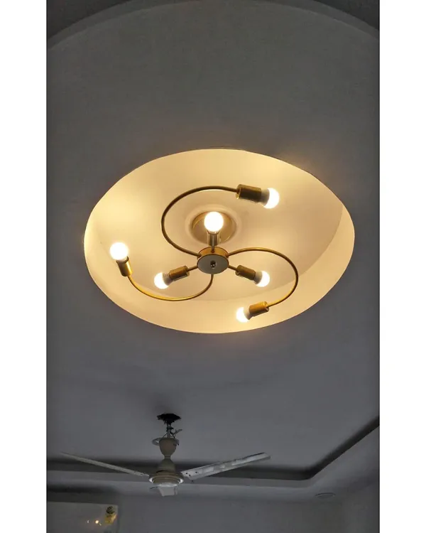 Avior_Gold_Low_Height_Ceiling_Lamp,_Chandelier_For_Living_Room,_Restaurant_Lamps_And_Hotels