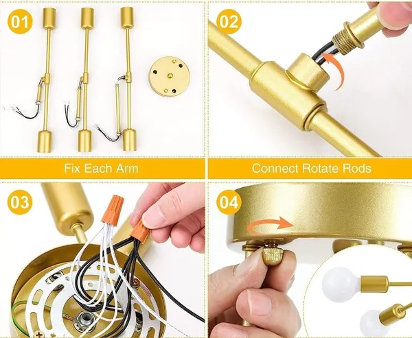 Avior_Golden_Low_Height_Ceiling_Lamp,_Chandelier_For_Living_Room,_Restaurant_Lamps_And_Hotels