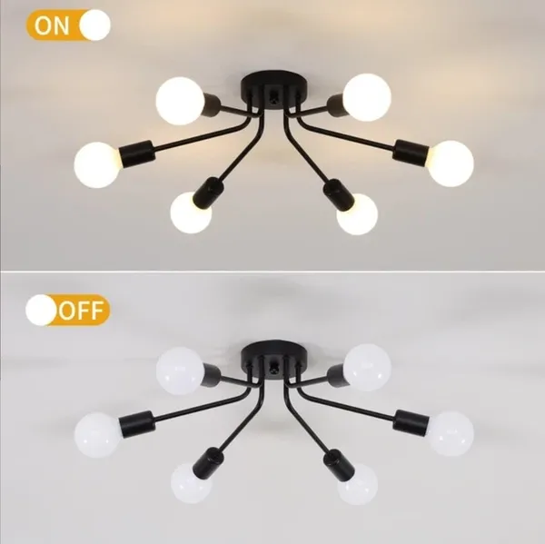 Avior_Black_Low_Height_Ceiling_Lamp,_Chandelier_For_Living_Room,_Restaurant_Lamps_And_Hotels
