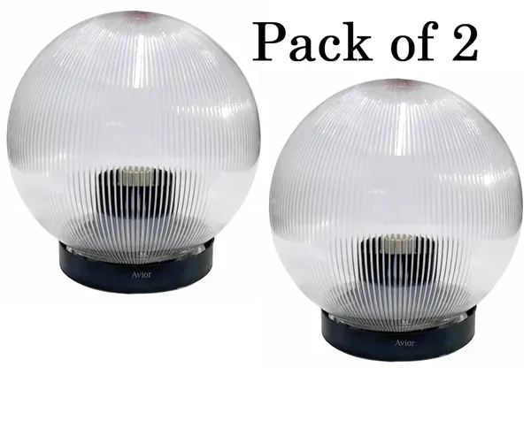 Avior_Clear_White_Unbreakable_Clear_Globe_Gate_Light_(_Clear_Doom)_230_Volt_(Ac,_Plastic)