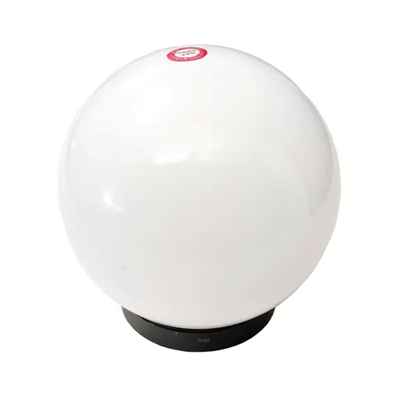 Avior_White_8_Inch_Milky_Doom,_Round_Shape_Gate_Light/_Garden_Light_/_Outdoor_Light_(Pack_of_1Pc)