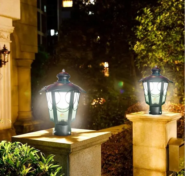 Avior_Black_Metal_40W_Decorative_Outdoor/_Exterior/_Gate/_Pole/_Pillar/_Garden_Light,_Lamp_,