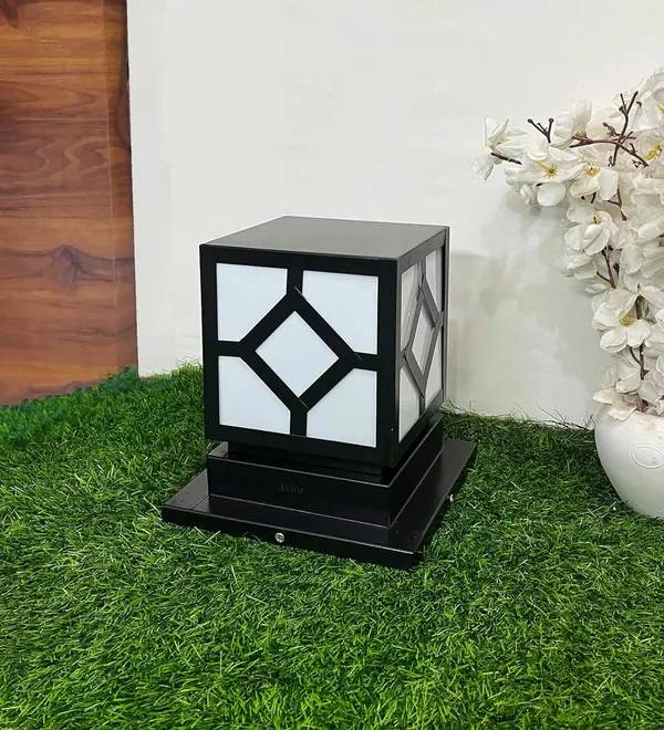 Avior_Black_&_White_Waterproof_Outdoor_Lamp_For_Pillar,_Boundary,_Main_Gate_Light_For_Garden_Light