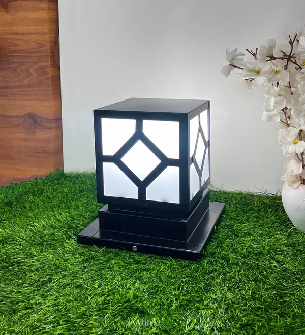 Avior_Black_&_White_Waterproof_Outdoor_Lamp_For_Pillar,_Boundary,_Main_Gate_Light_For_Garden_Light