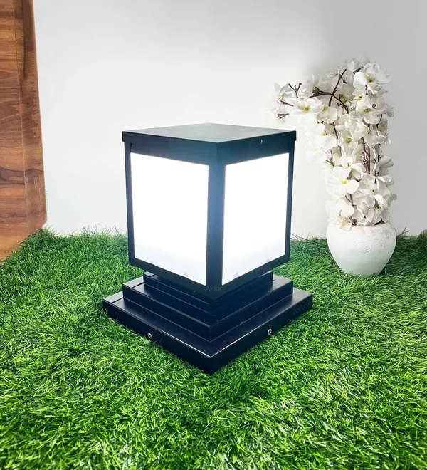 Avior_Black_&_White_Outdoor_Lamp_For_Pillar,_Boundary,_Gate_Light_For_Main_Gate,_Garden_Light