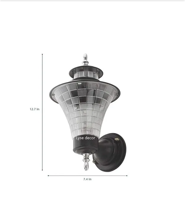 Avior_Black_&_Clear_Outdoor_Gate_Light_for_Wall,_Lights_For_Boundary_Pillar_Lamp_Cube_Shape_(Pack_Of_1)_(Clear)